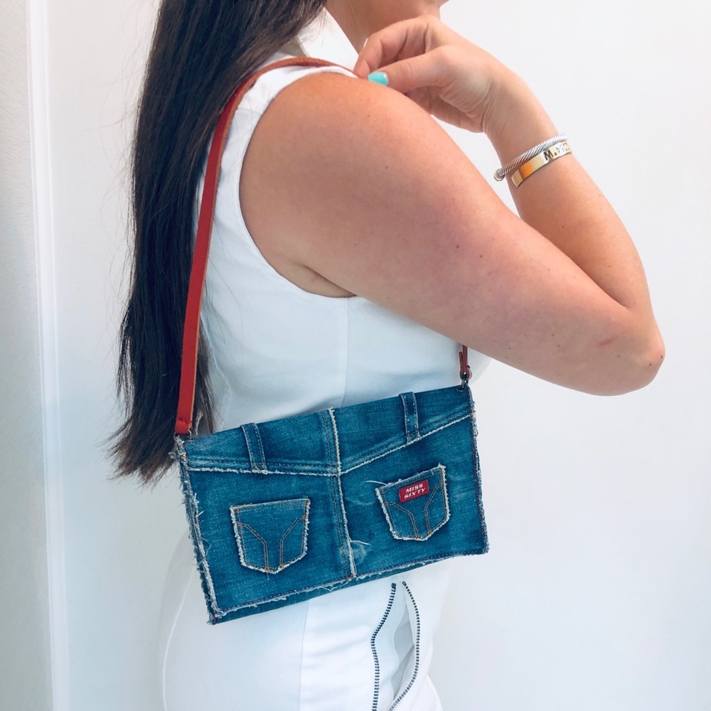 Miss Sixty Denim Shoulder Bag